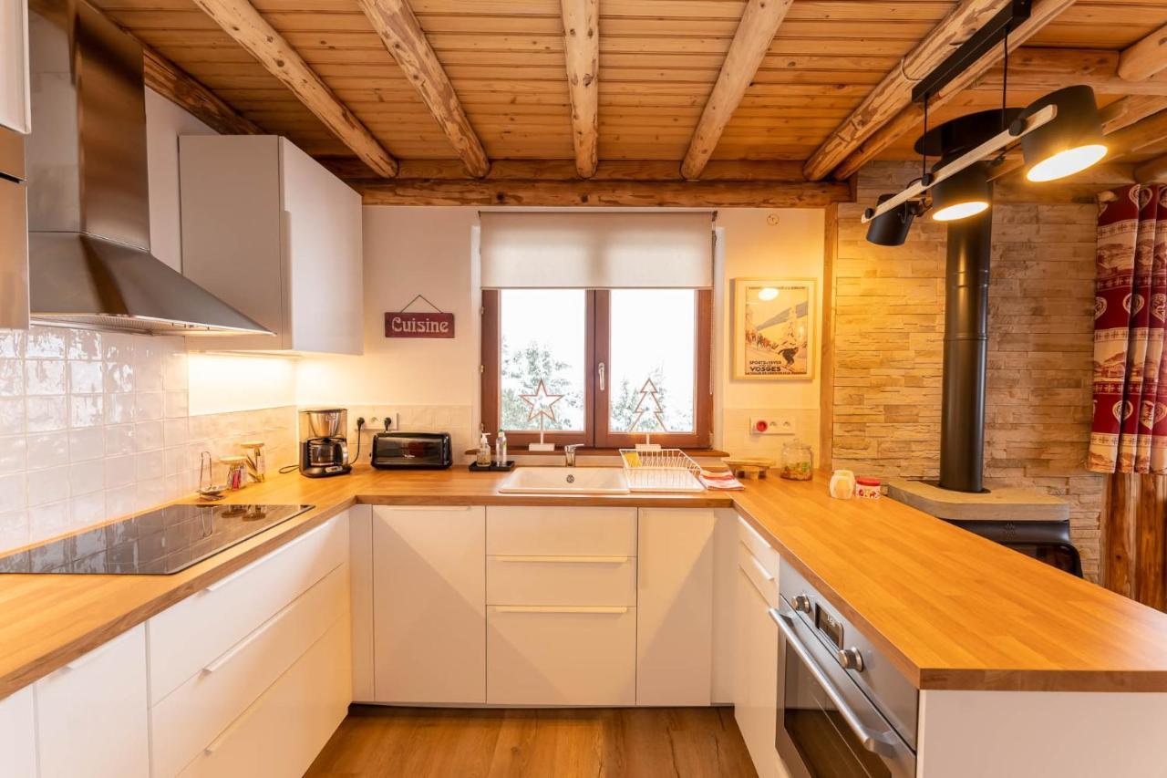 Le Bois Des Neiges Charmant Chalet Authentique A 5 Mn De Gerardmer Xonrupt-Longemer Exterior foto